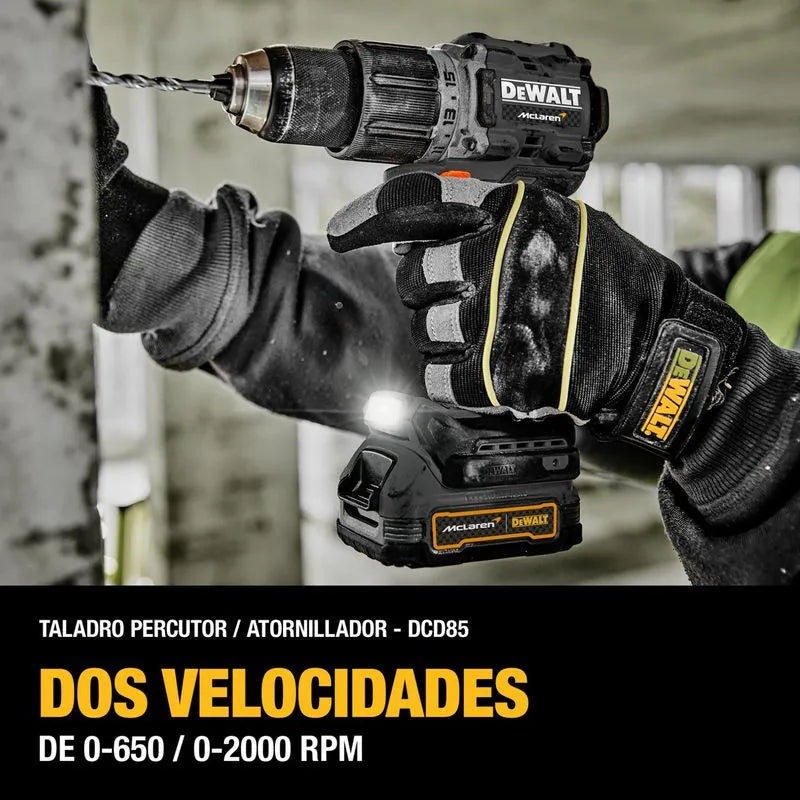 Kit MClaren Dewalt Edicion Limitada Taladro + Atornillador + Pulidora Dck200me2gt-b3