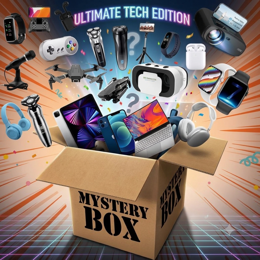 CAJA MISTERIOSA THE BOX DIAMANTE EDICIÓN IPHONE 17 2026 - 50% DESCUENTO