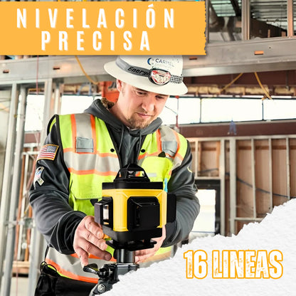 DeWalt - NIVEL LASER PRO3 DE 16 LINEAS COMPACT - SUPER DESCUENTO